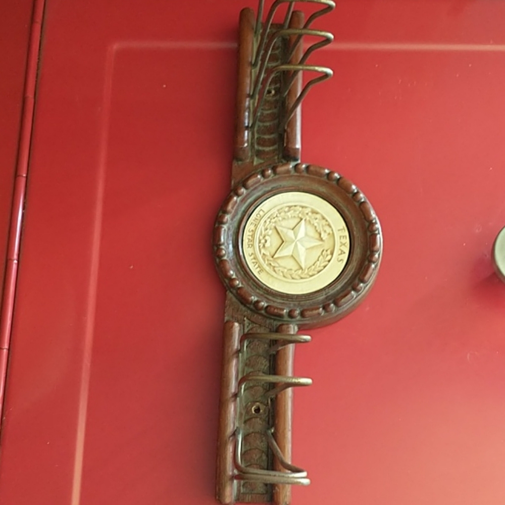 Texas Lone Star State tie holder